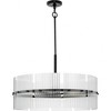 Progress Lighting Seville 6 - Light Chandelier in  Matte Black - 2 of 3