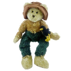 Boyds Bears 21.0 Inch Cropper T Scaredybear Scarecrow Fall Plush Figurines - 1 of 3