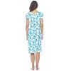 Casual Nights Women's Super Soft Yummy Nightshirt, Short Sleeve Nightgown, Night Dress with Fun Prints & Patterns - 4 of 4
