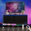 Large High Gloss Storage Cabinet, TV Stand, Media Dressers - 2 of 4