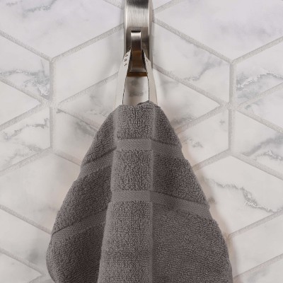 Blue Nile Mills Zero Twist Cotton Waffle Honeycomb Hand Towel - Thumbnail 5