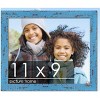 PosterPalooza | Photo Size Shabby Chic Blue Picture Frame - UV Acrylic, Foam Board Backing, Hanging Hardware - 2 of 4