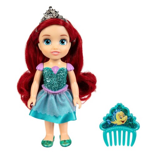 Disney Princess The Little Mermaid Petite Ariel Inch Fashion Doll With ...