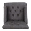 Sapphtopaz Modern Accent Chair, Arm Chair with Button-Tufted Back, Lounge Chair for Living Room, Bedroom, Office - 4 of 4