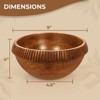 Mela Artisans Neora Valley Mangowood Bowls - 2 of 4
