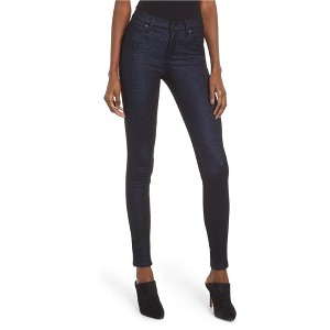 Hudson Womens Nico Glitter Skinny Fit Jeans - 1 of 1