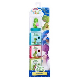 Little Tikes Story Dream Machine HarperCollins Digger the Dinosaur Collection Storytime Audio Books - 1 of 4