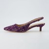 CUSHIONAIRE Women's Buzz Kitten Heel Sling Back Dress Shoe +Memory Foam, Wide Widths Available - 2 of 4
