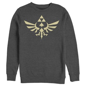 Men's Nintendo Triforce Sweatshirt - 1 of 3