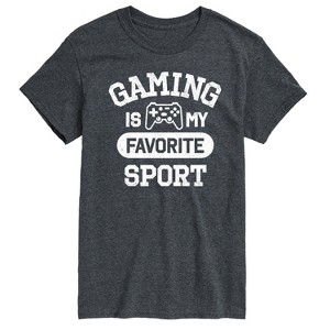 Men's - Instant Message - Gaming Is My Favorite Sport Short Sleeve Graphic T-Shirt - 1 of 4