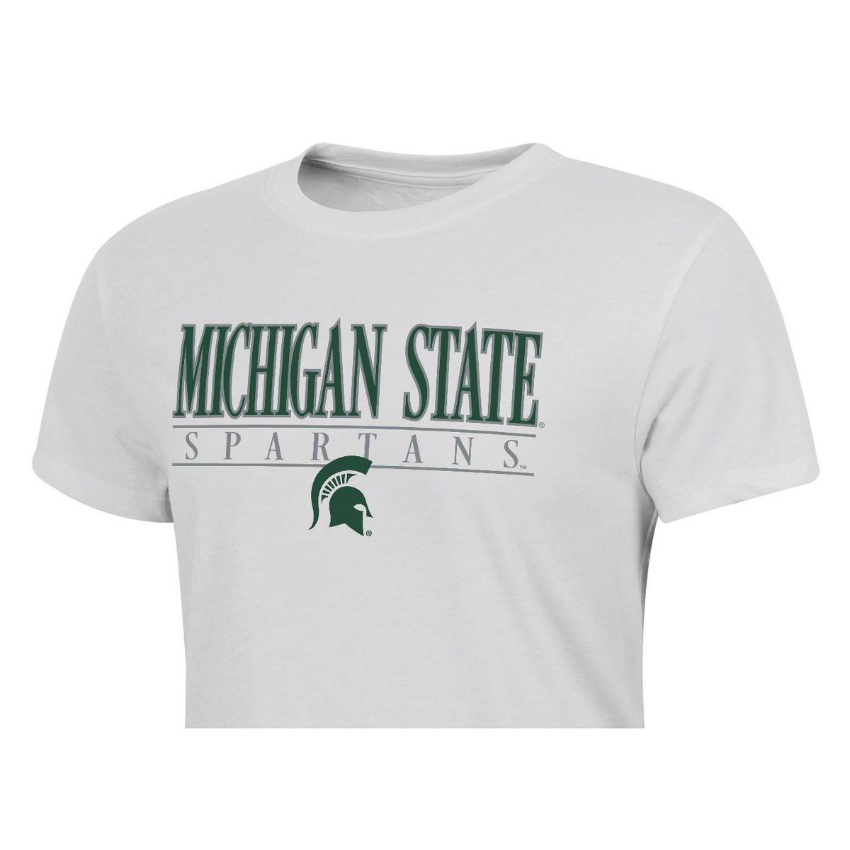 NCAA Michigan State Spartans Women's White T-Shirt - thumbnail 3