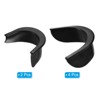 Unique Bargains Rubber Wear-Resistant Lightweight Billiard Hole Liners Black 6 Pcs - 3 of 4