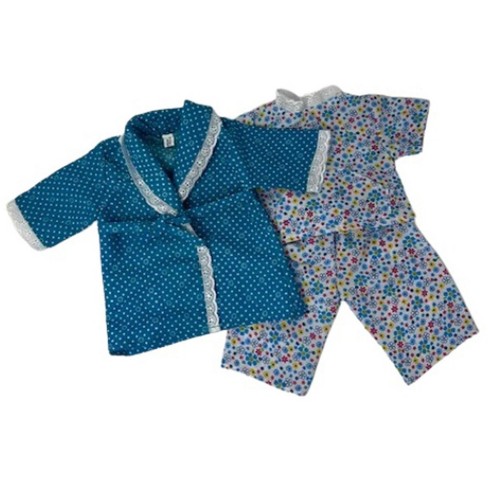 Doll Clothes Superstore Pajamas With Bathrobe Fit 15 16 Inch Baby