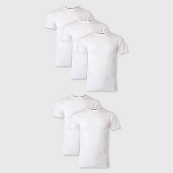 Hanes Men's Premium 5pk Slim Fit Crewneck T-Shirt