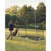 10x7FT Golf Practice Net with Ball Return, Portable Hitting Net for Backyard and Indoor Training, Includes Carry Bag, Black - 3 of 4