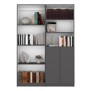 NicBex 7 Shelves File Cabinet with 1 Cabinet,Office Cabinet with Tier-Shelving Design,Modern Storage Cabinet,Filing Cabinet for Home Office - 1 of 4