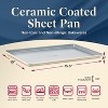 Bakken Swiss Premium Sheet Pan Set - Aluminized Steel with Ceramic Non-Stick Coating - Proper Size, Even Heat Distribution - 2 of 4