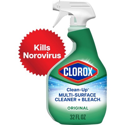 Clorox Original Clean-Up All Purpose Cleaner with Bleach Spray Bottle - 32oz