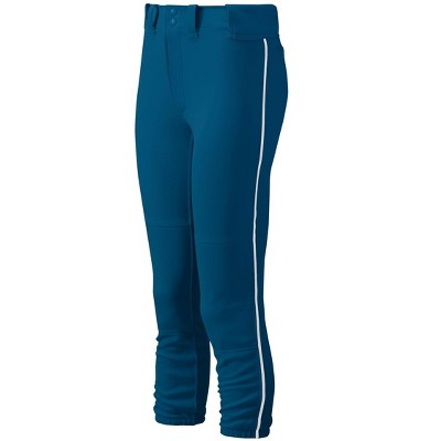 mizuno navy softball pants