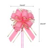 Unique Bargains Gift Wrapping Christmas Wedding Car Large Pull Bow 10 Pcs - 2 of 4