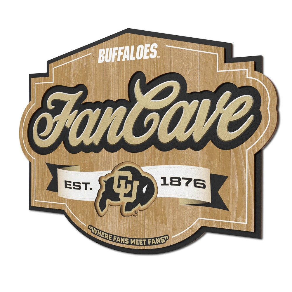 Photos - Coffee Table NCAA Colorado Buffaloes Fan Cave Sign