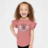 The Juniper Shop But Did You Dye Toddler Flutter Sleeve Tee - 2 of 2