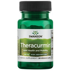 Swanson Herbal Supplements Theracurmin - High Absorption 100 mg Capsule 30ct. - 1 of 4