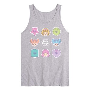 Men's - Polly Pocket - Polly Pocket Grid Graphic Tank Top - 1 of 1