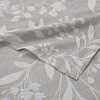 SEVOBAL Shower Curtain Jacquard Woven Matelasse Botanical Floral Pattern Oeko-Tex Certified for Bathroom Decor, taupe, 72"*72"*0.13" - 4 of 4