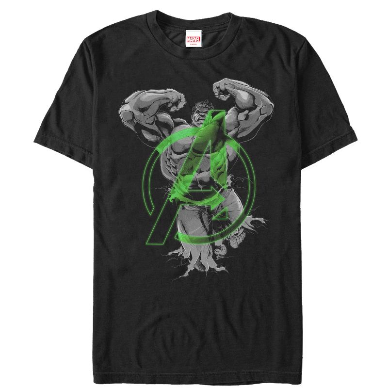 Men's Marvel Hulk Avenger T-Shirt, 1 of 5