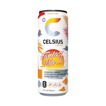 Celsius Sparkling Fantasy Vibe Energy Drink - 12 fl oz Can