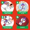 Joyfy Kids Party Favor Supplies Craft, 36 PCS Make-a-Face Sticker Sheets for Christmas Elf, Santa, Snowman, Penguin and Polar Bear - 4 of 4