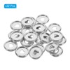 Unique Bargains Plastic DIY Notebook Planner Heart Binder Rings 22 Pcs - 3 of 4