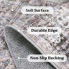 Vintage Area Rug for Living Room, Distressed, Washable, Non-Slip, Ultra-Thin, Soft, Large Area Rug for Bedroom, Dining Room. - 3 of 4