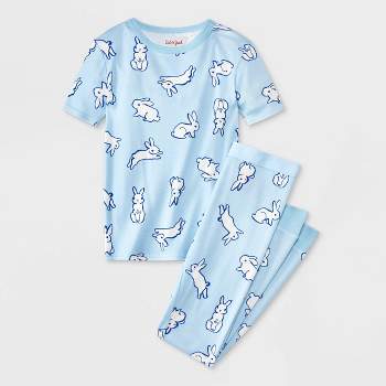 Sleep On It 100% Organic Cotton Rib Knit Snug-fit 6-piece Pajama