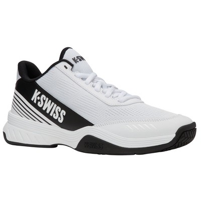 K-Swiss Men's Speedex 2 Tennis Shoe (White/Black/Soft Neon Green) (13) — фото 2
