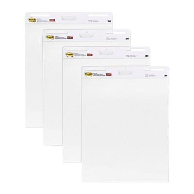 Present-It Recyclable Self-Stick Easel Pad, 25 x 30 Inches, 25 Sheets 
