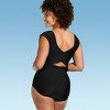 Lands' End Women's Cap Sleeve One Piece Swimsuit - 2 of 3