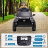 12V Ride On Car/2-Speed Battery Powered Electric Toy Car w/ Headlights,Remote Control,Spring Suspension,Safety Belt - 3 of 4