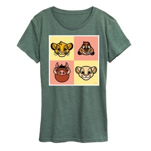 Women's - Disney - The Lion King Short Sleeve Graphic T-Shirt - 1 of 4