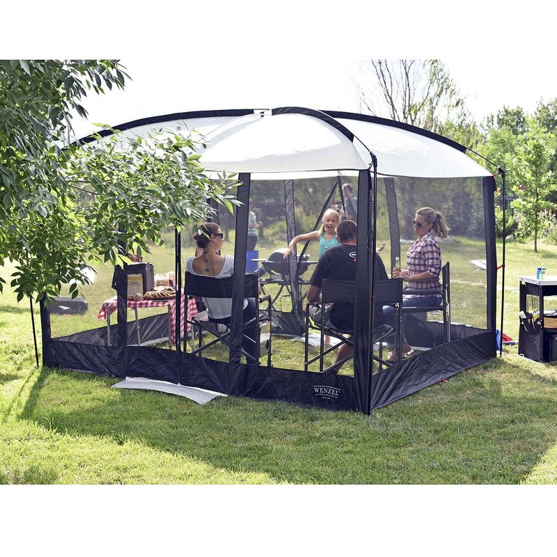 Wenzel Magnetic Screenhouse - Black, 3 of 12