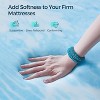 Memory Foam Mattress Topper Twin, Cooling Gel Mattress Topper 3 Inch Foam Mattress Toppers Twin Size - 3 of 4