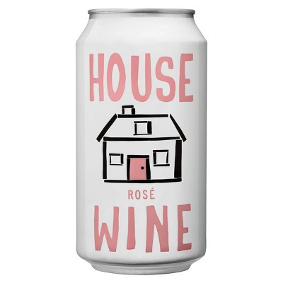 House Wines Rose Wine - 375ml Can