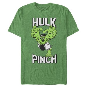 Men's Marvel Hulk Pinch St. Patrick's T-Shirt - 1 of 3