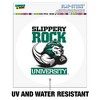 Slippery Rock Secondary Logo  Automotive Car Window Locker Circle Bumper Sticker - 2 of 4