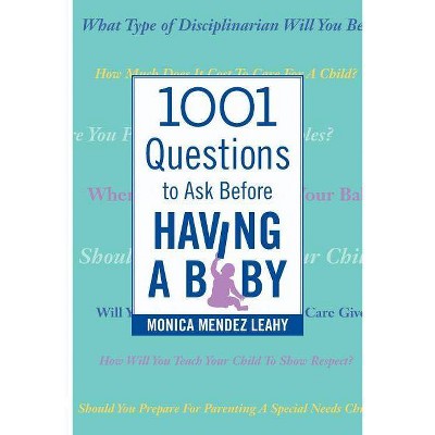 1001 Questions to Ask Before Having a Baby - by  Monica Mendez Leahy (Paperback)