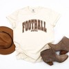 Simply Sage Market Women's Varsity Football Vibes Short Sleeve Garment Dyed Tee - 3 of 4