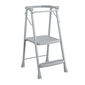 COSCO 2-Step Kitchen Stepper™ Folding Steel and Resin Step Stool - 1 of 4