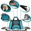 PetAmi Airline Approved Pet Carrier for Cat Dog, Soft Sided Travel Supplies Accessories, Ventilated Carrying Bag Kitten Puppy - 3 of 4