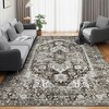 COZONY Washable Vintage Low Pile Area Rug, Non-Slip Non-Shedding Soft Floor Carpet for Living Room Bedroom Office - 4 of 4